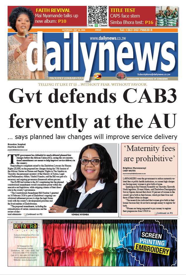 Saturday 16 May 2026